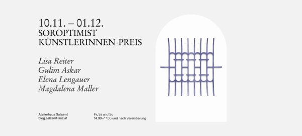 Ausstellungsplakat Soroptimist Künstlerinnenpreis
                                          2025