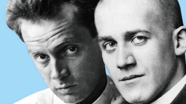 Portraits of Egon Schiele and Oskar
                                          Kokoschka