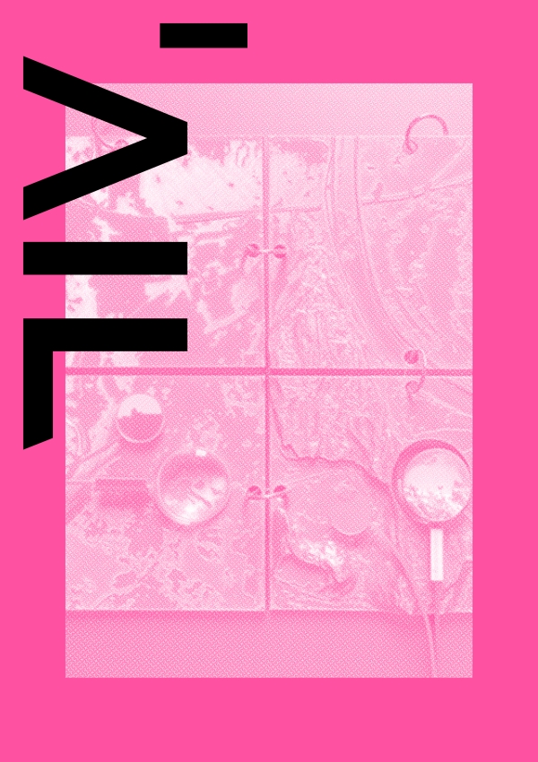 Plakat für AIL Ping-Pong in rosa